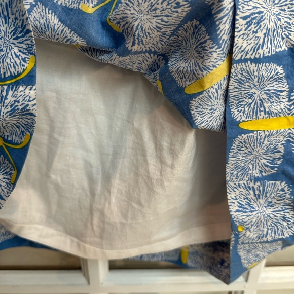 Lilly Pulitzer One-Shoulder Sandra Ruffle Cotton Dress Butterfly Print Size 10 - Picture 7 of 13